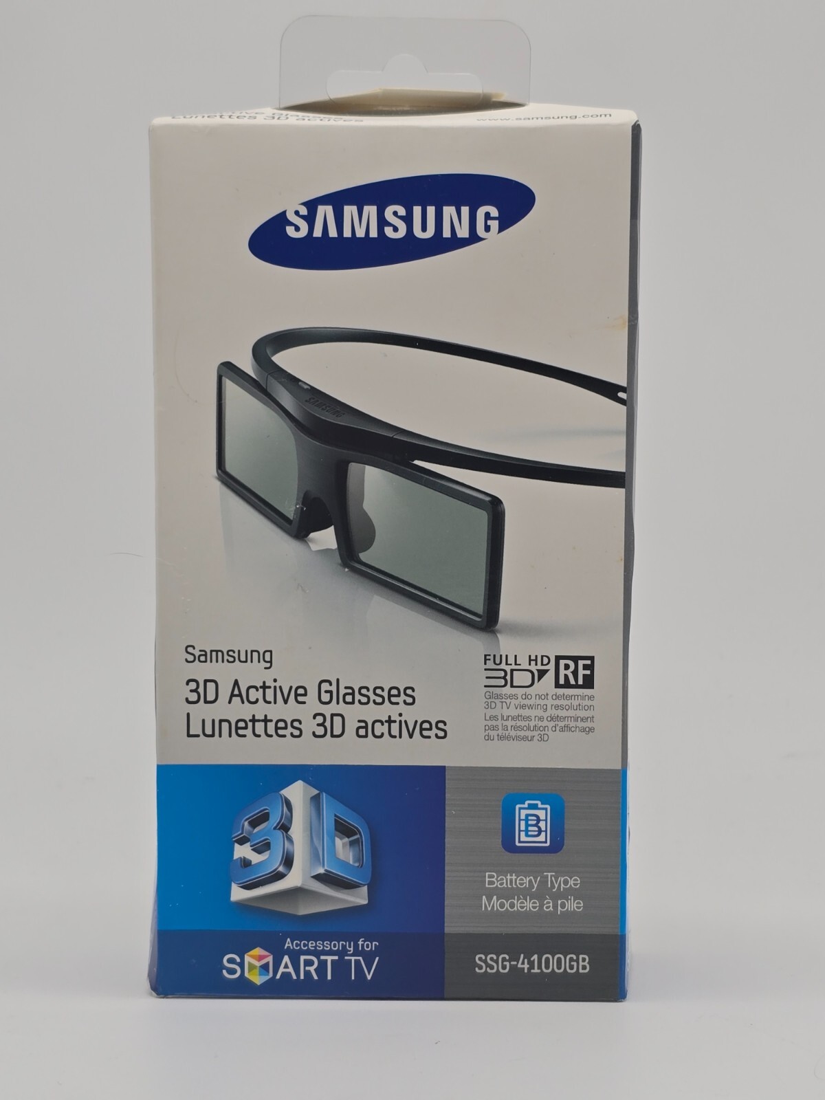 Samsung 3D Active Glasses SSG-4100GB TV Glasses- OPEN BOX UNUSED