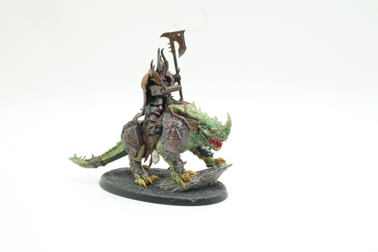 Chaos Lord on Karkadrak [x1] Slaves to Darkness [Warhammer AOS] Painted