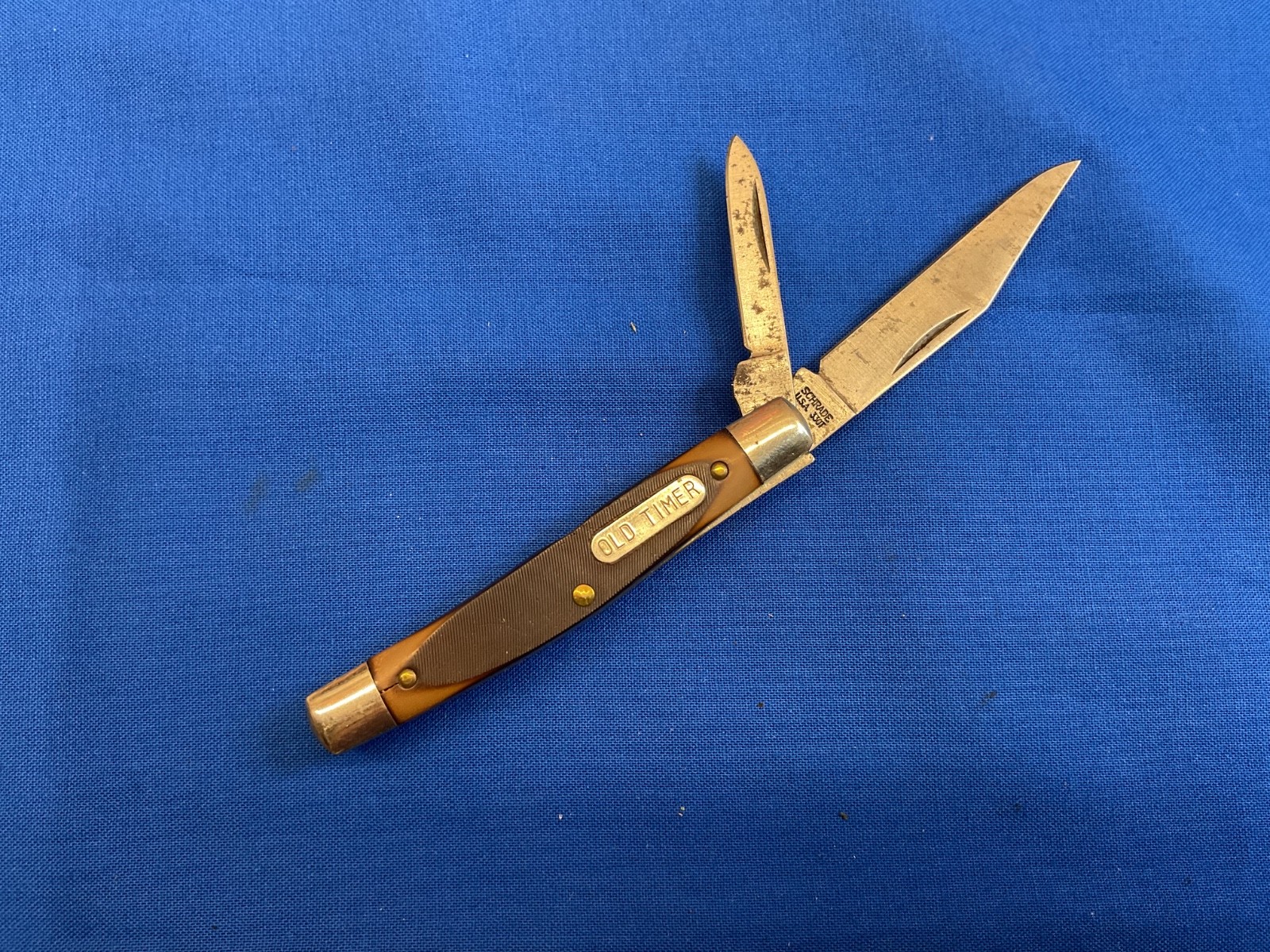 Schrade Old Timer Middleman Jack 33OT Folding Pocket Knife USA