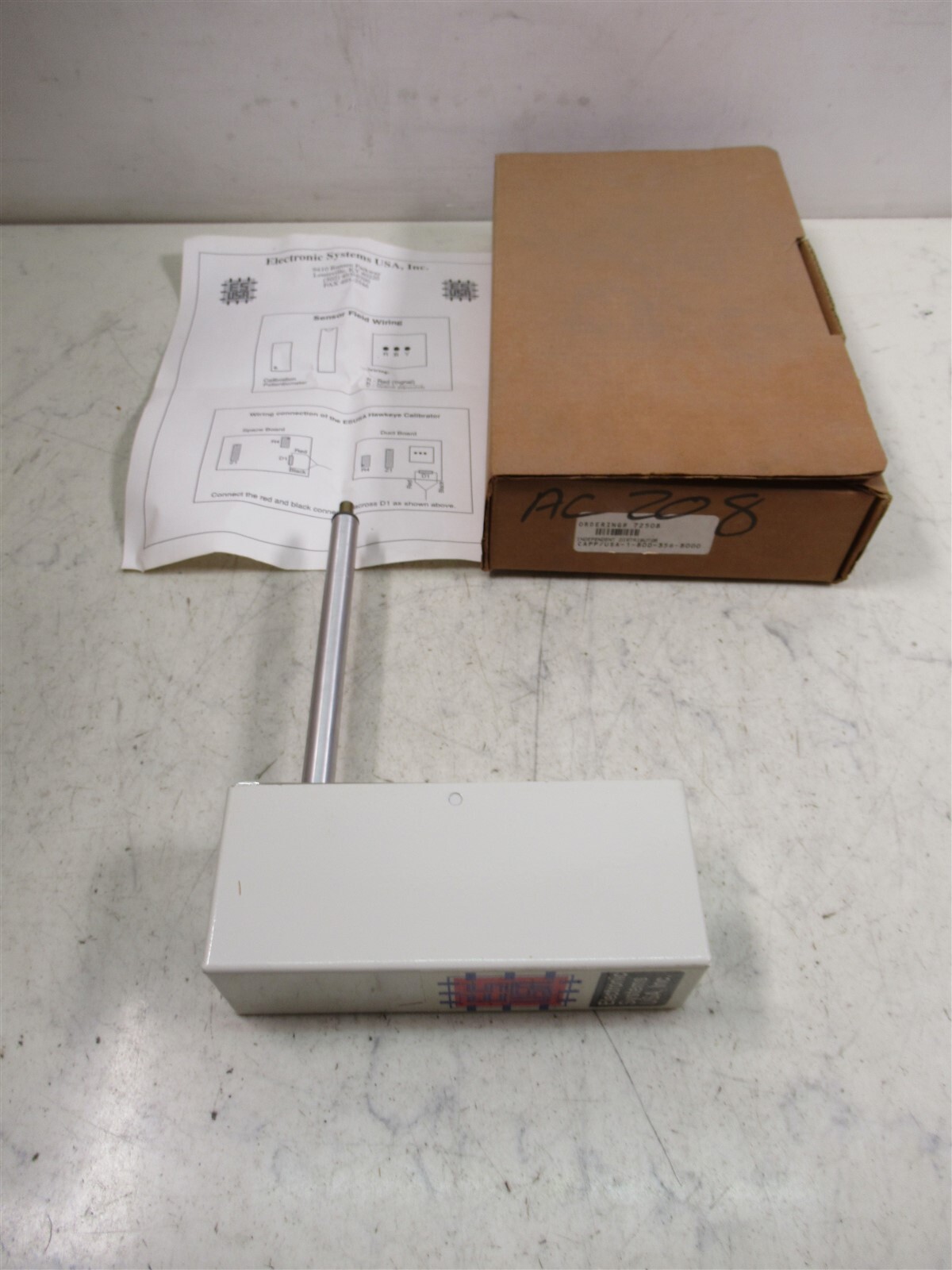 Electronic Systems USA SN-HW-250-R Hot Water Temperature Sensor 6" Probe