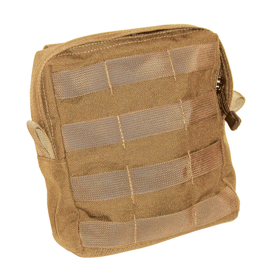 Blackhawk Industries S.T.R.I.K.E Large Utility Pouch with Zipper, Coyote Tan NIP