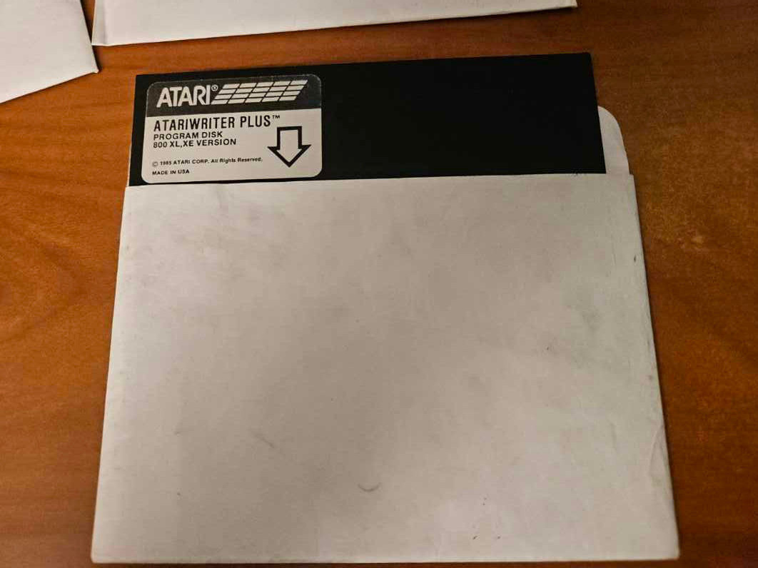 AtariWriter Plus Word Processor for Atari 800 / 800XL / 1200 XL / 65XE