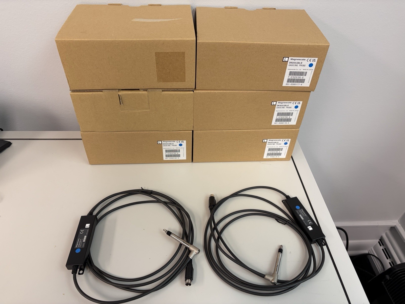 Magnescale DK805SBLR digital probe 0.1 Micron Resolution New open box