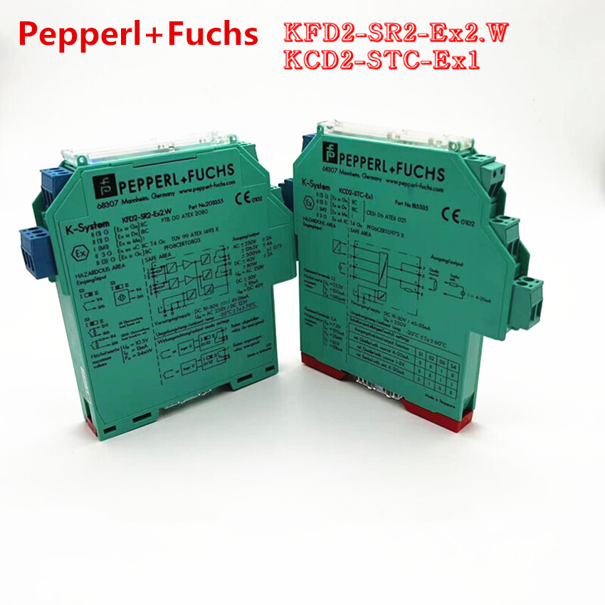 1pcs PEPPERL+FUCHS Safety Barrier KFD2-SR2-Ex2.W KCD2-STC-EX1 KFD2-UT2-Ex1