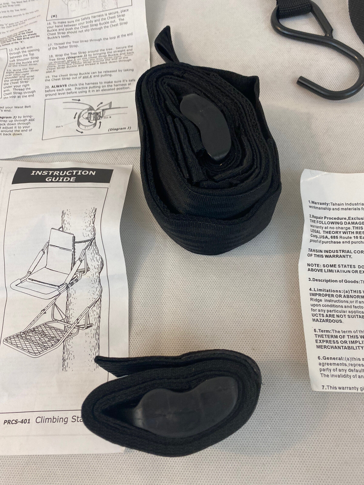 Harness For Tree Stand PRCS-401 Nylon Belt Only Fast Ship