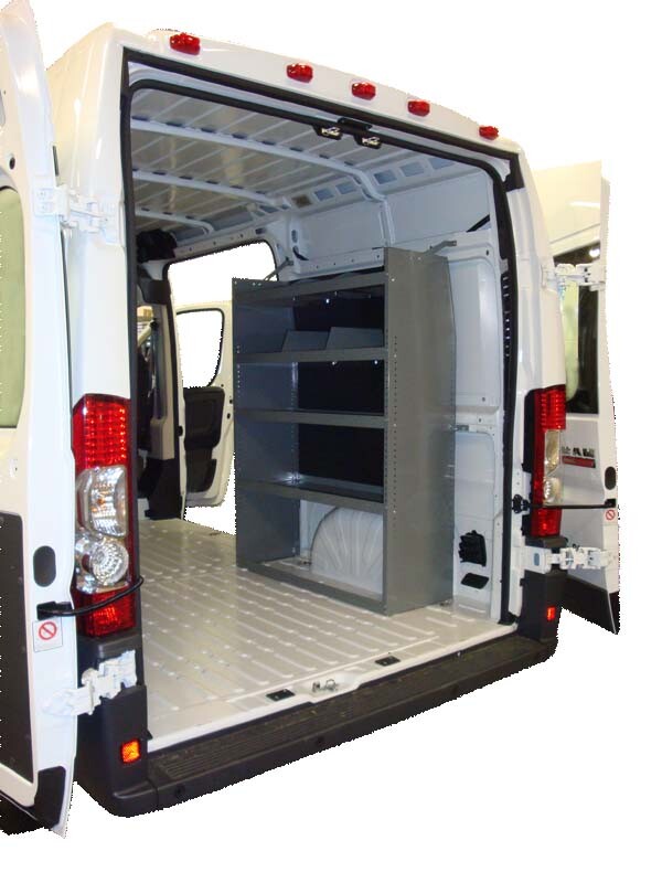 Shelving for High Roof Mercedes Shrinter Van 59"Hx 45"L x 16"D NEW