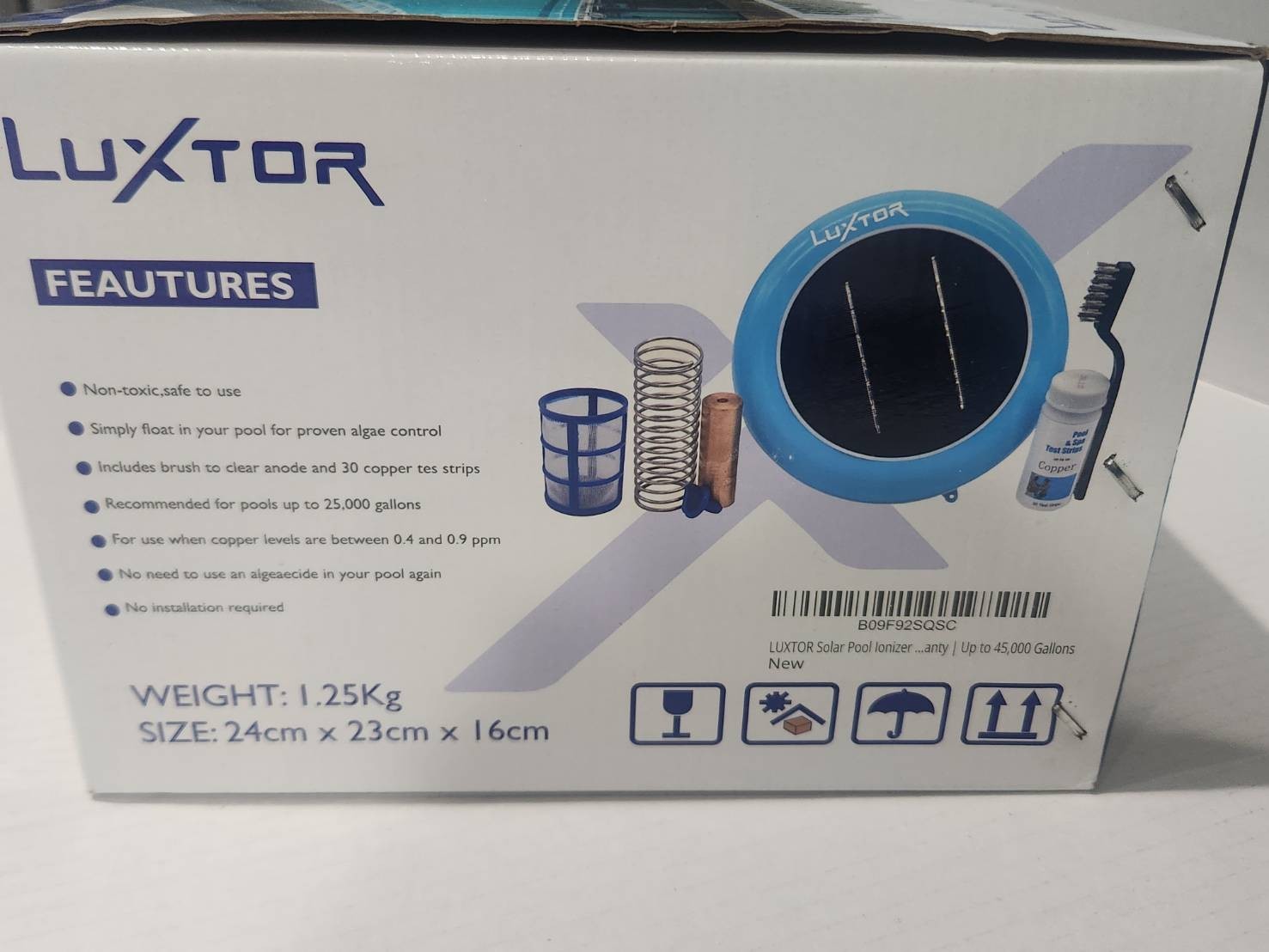 Luxtor Solar Pool Ionizer