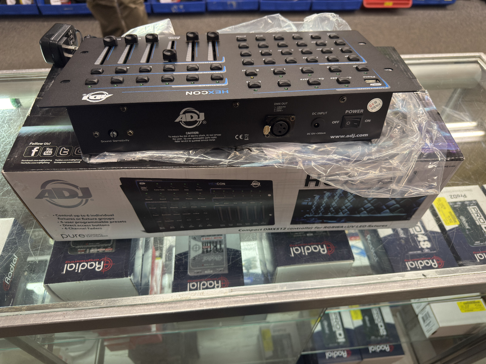 ADJ Hexcon DMX Controller for RGBAL+UV Fixtures