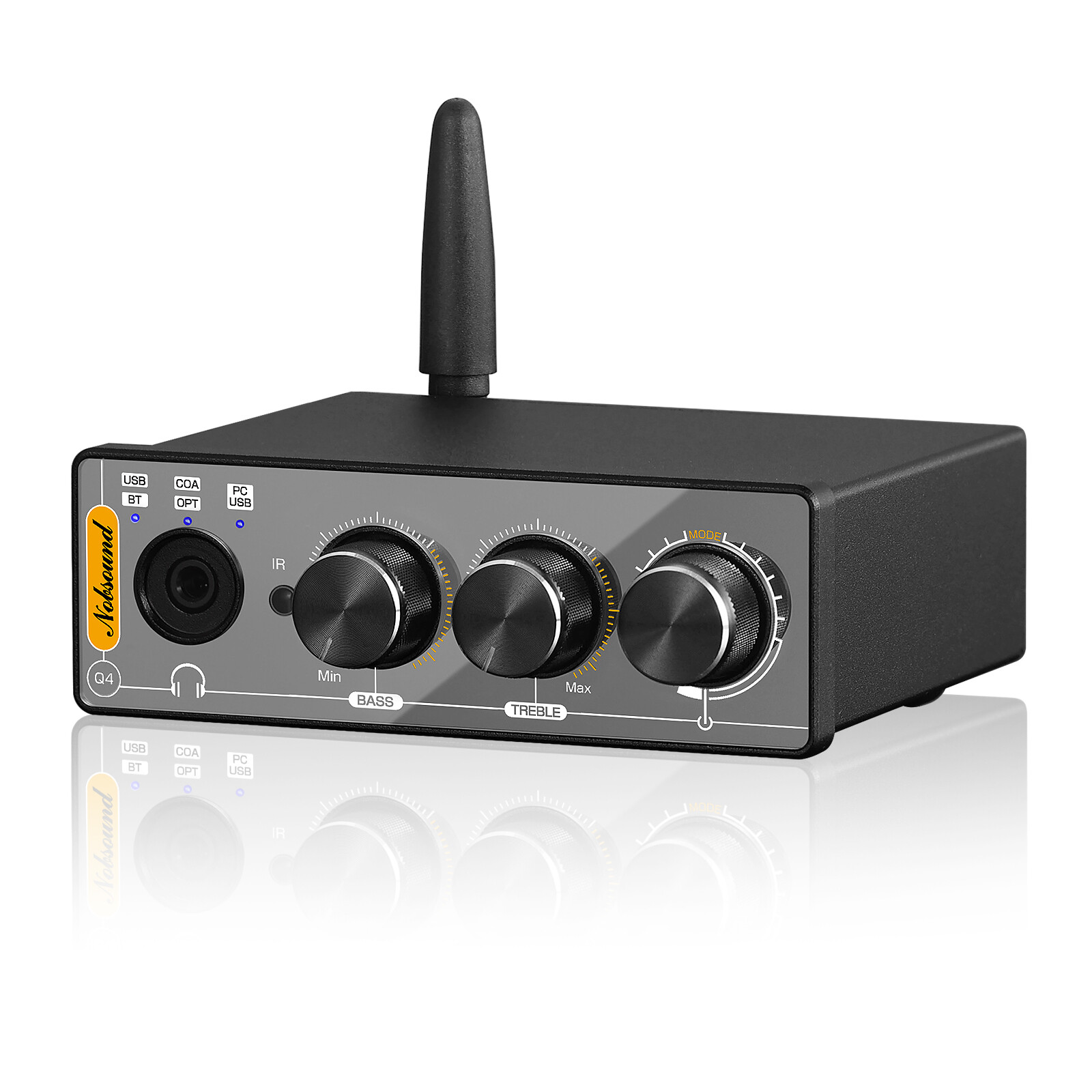 Mini Stereo USB DAC Gaming Headphone Amp D/A Converter Bluetooth Receiver 192K