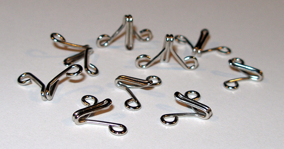 PEKABE 154 Sail Hooks Pack of 10 Model Sail Boat Yacht R/C Radio Control