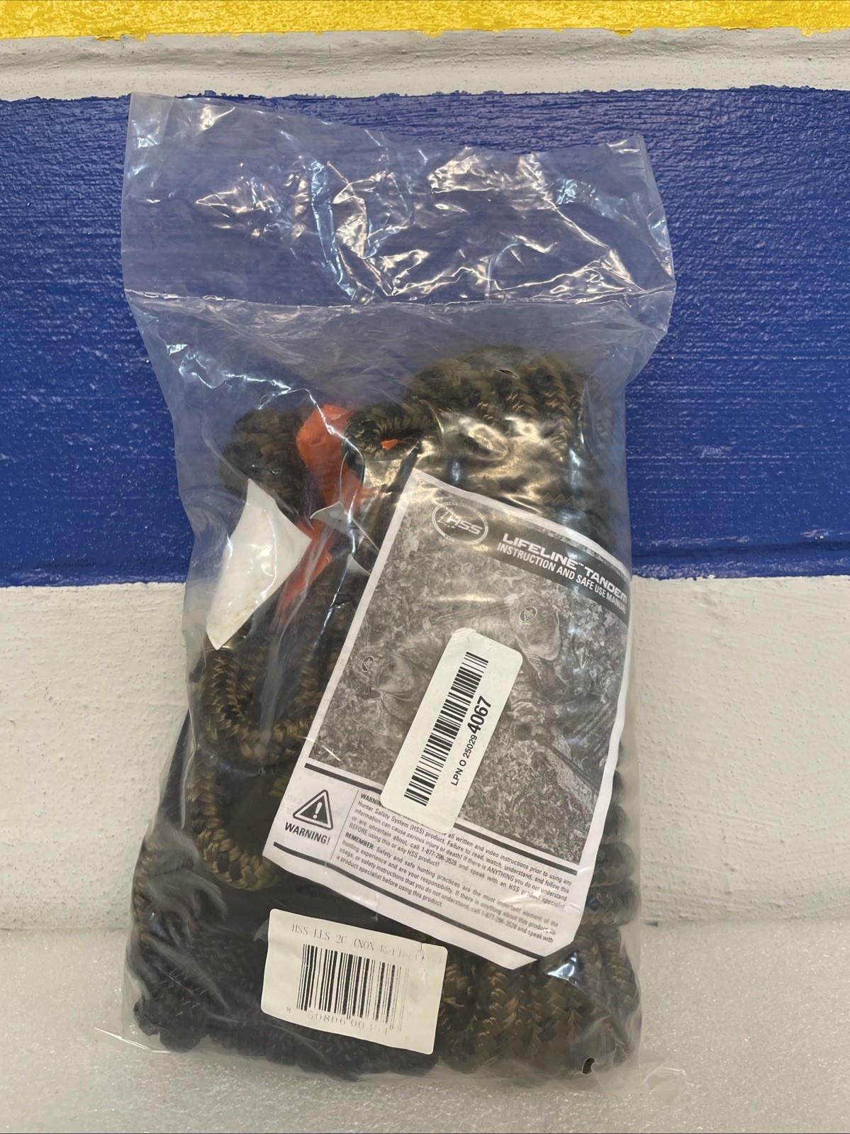Hunter Safety System Lifeline Tandem Non-Reflective Safety Rope System New