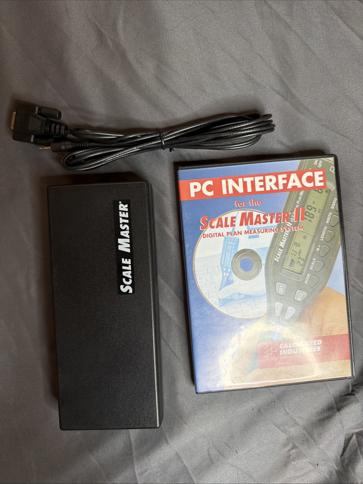 Scale Master II Digital Plan Measuring System with PC interface & Cable 4PARTS