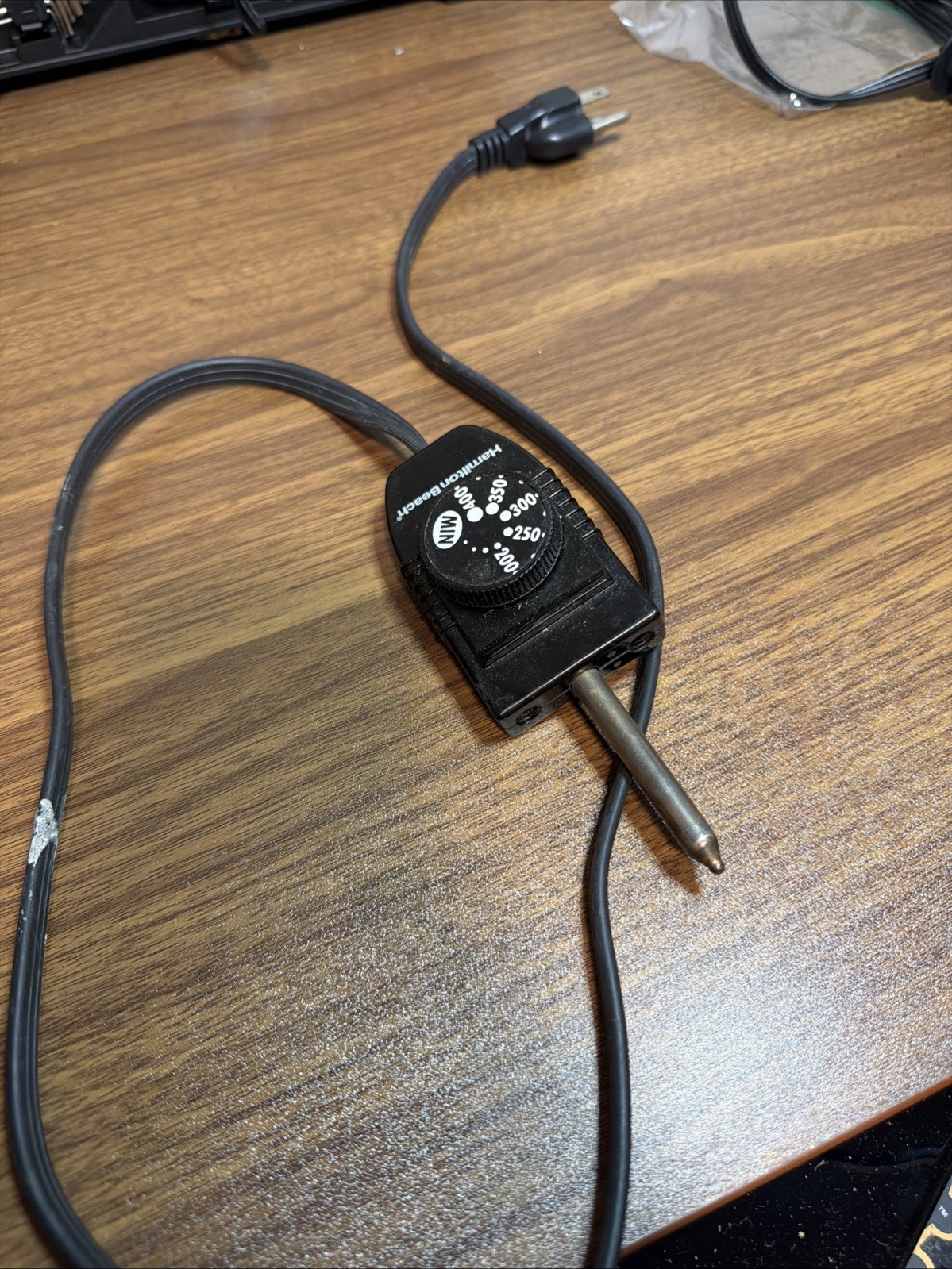 HAMILTON BEACH P500 Model E100216 Heat Control Power Cord for Griddle G19 Clean!