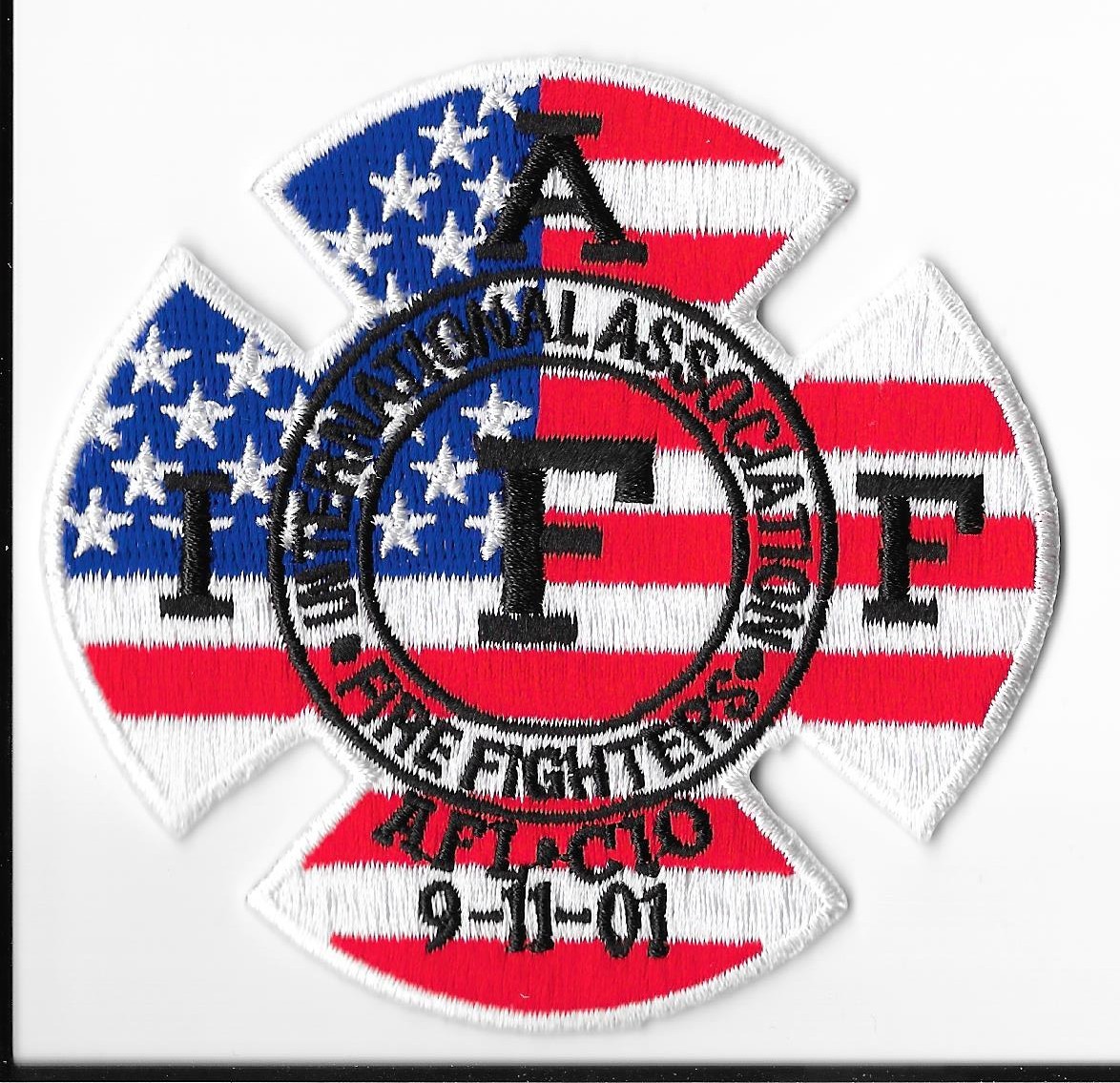 International Association of Firefighters (IAFF) 09-11-01 AFL-CIO Patch V1