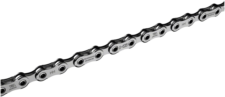 Deore M6100 Chain - Shimano Deore CN-M6100 Chain - 12-Speed, 126 Links, Silver,