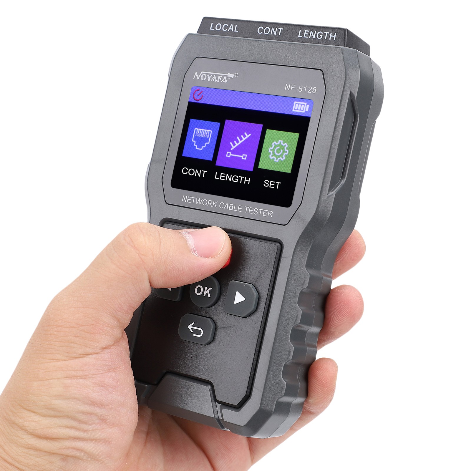 Network Cable Tester Ethernet Cable Tester For CAT5 CAT6 Wire Tracer With RJ45