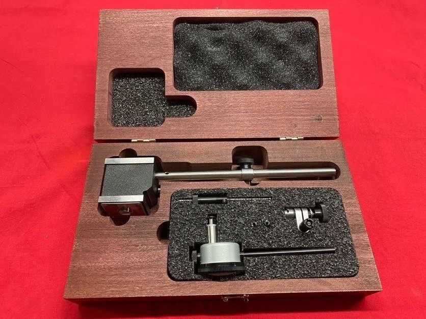 Starrett 657-650Z Magnetic Base and Post Assembly w/ 650B1 Indicator  IN STOCK