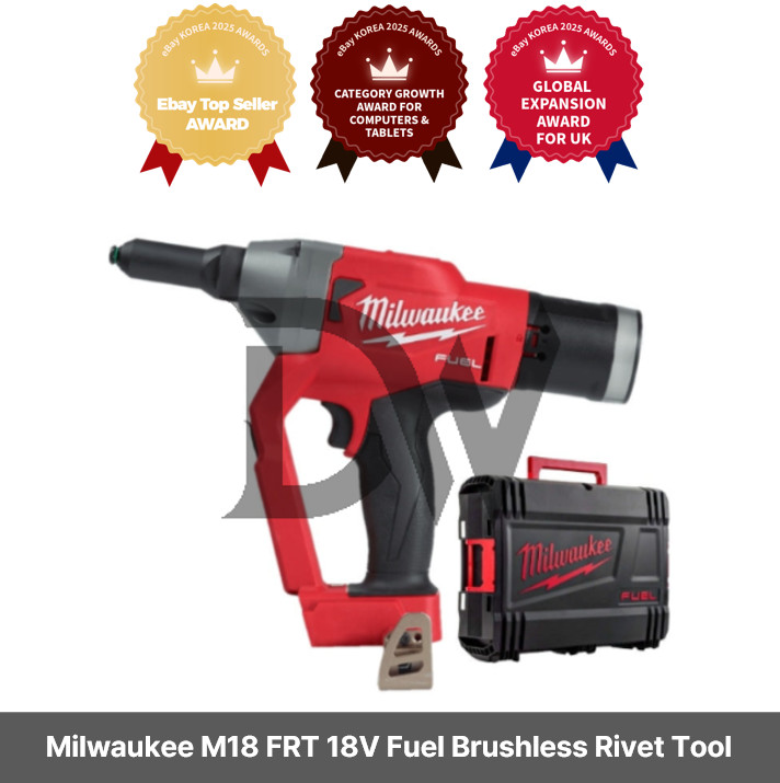 Milwaukee M18 FRT 18V Fuel Brushless Rivet Tool / Bare Tool + Case