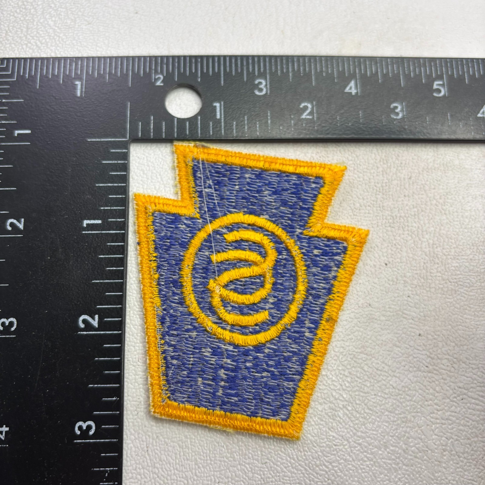 Vtg Army PENNSYLVANIA STATE GUARD I Think Embroidered Patch 60a2