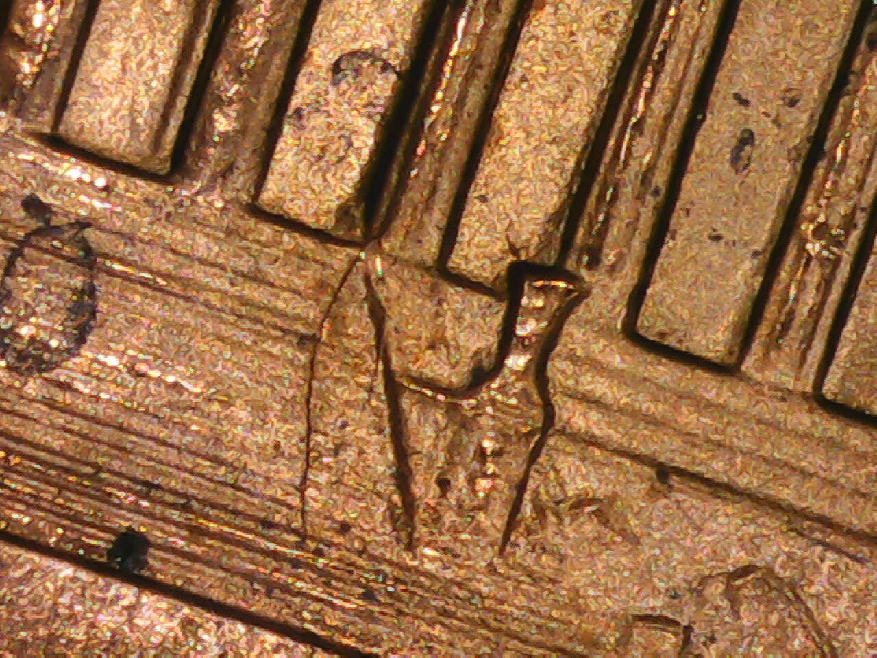 1995 Penny Struck Through Reverse