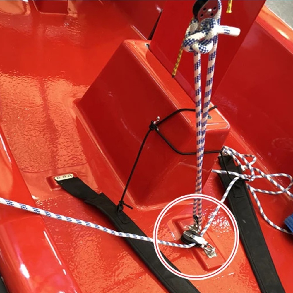 Efficient Single Pulley for 1500Lbs Load Capacity in Sailboat Applications