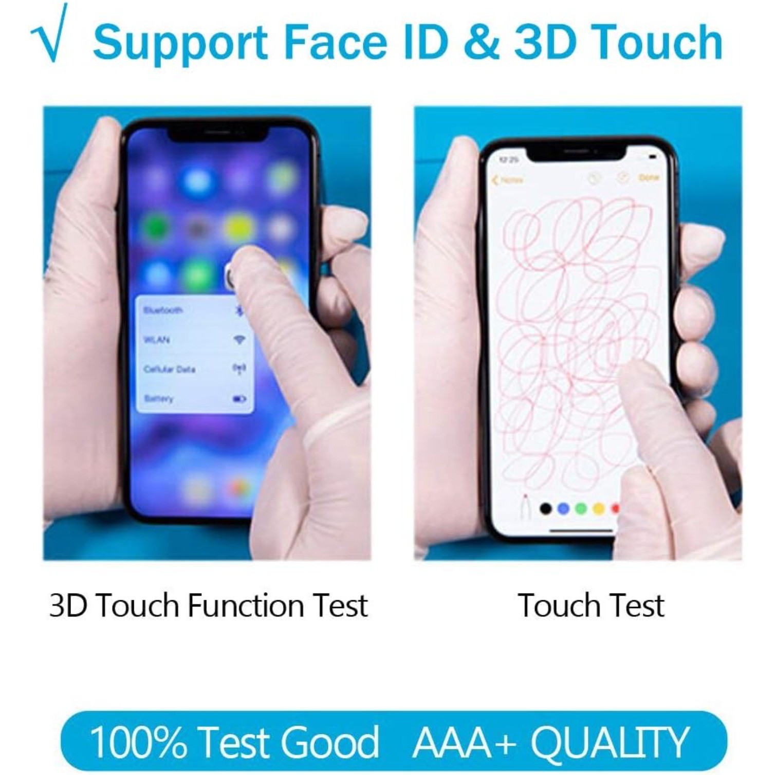 6.1 inch 3D Touch Screen Replacement with Repair Tools for iPhone 12/12 Pro