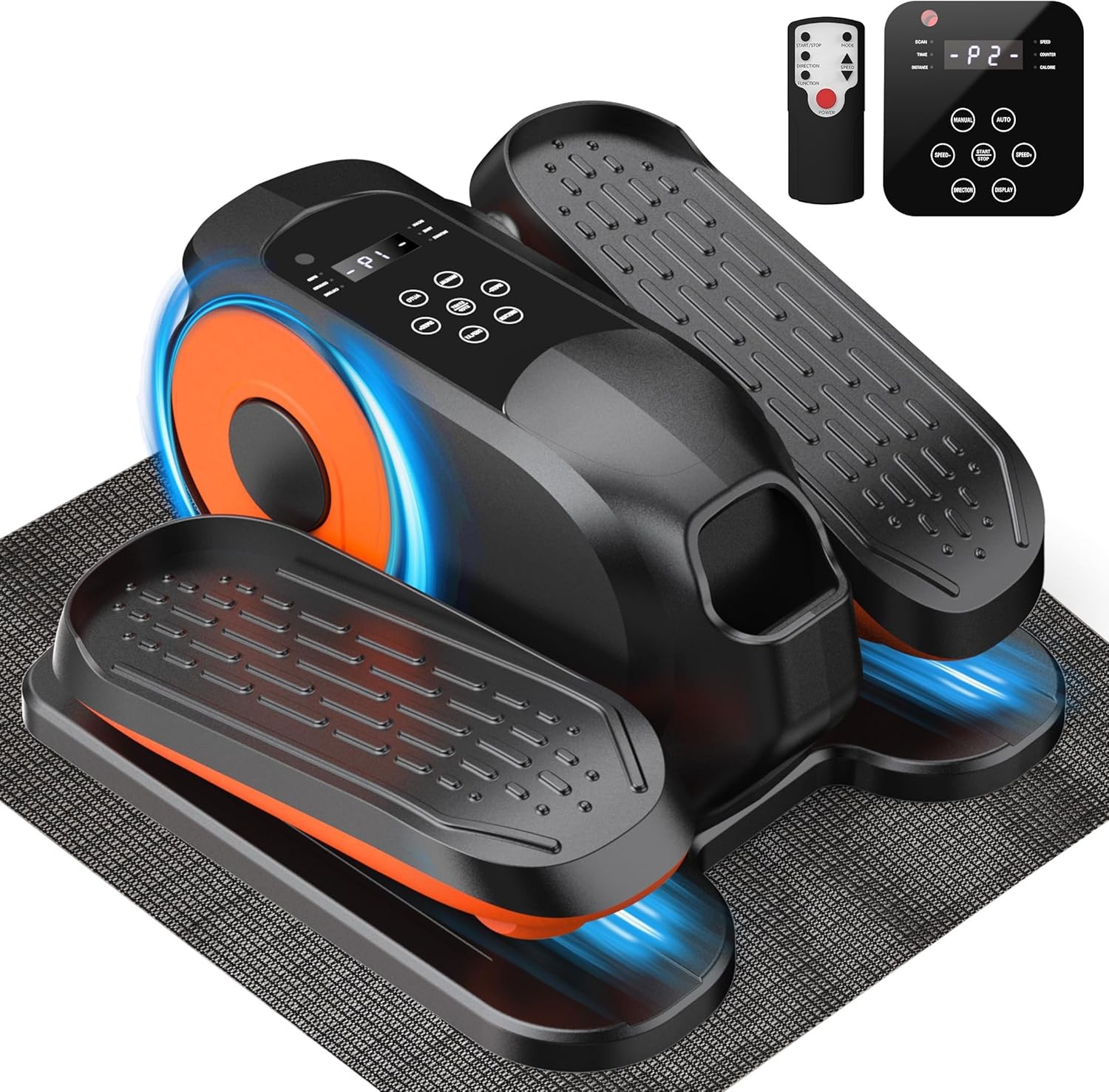 Mini Under Desk Elliptical Low Impact Electric Leg Exerciser As Seen