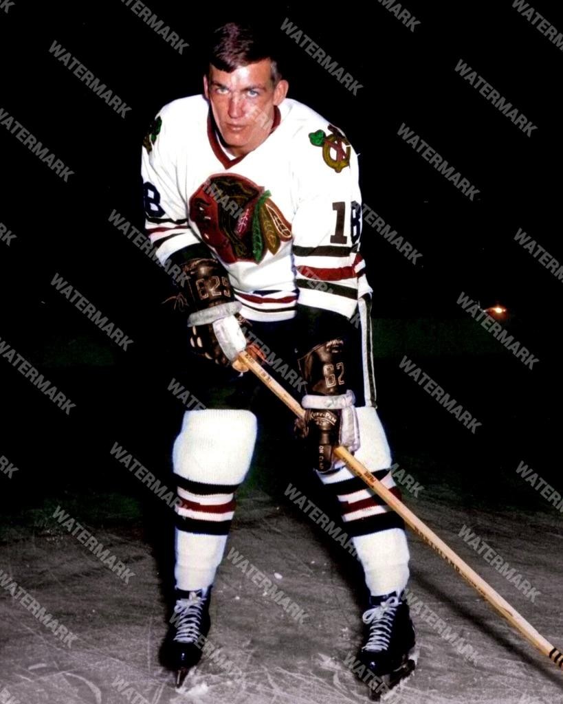 GW578 Paul Terbenche Chicago Blackhawks 8x10 11x14 16x20 Colorized Photo