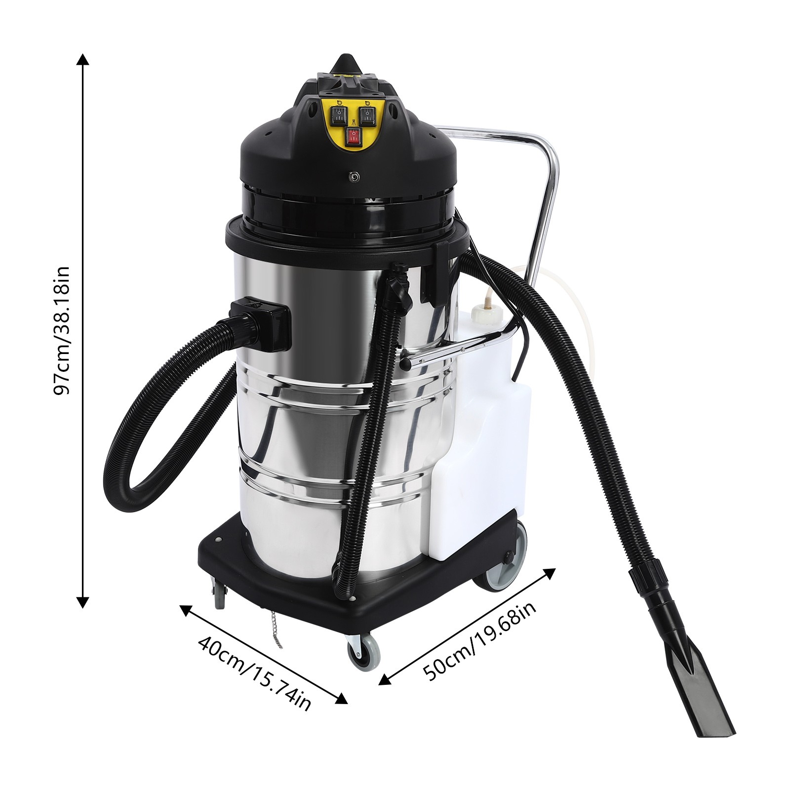 80L Commercial Cleaning Machine 3in1 Carpet Cleaner Vacuum Extractor Machine Pro