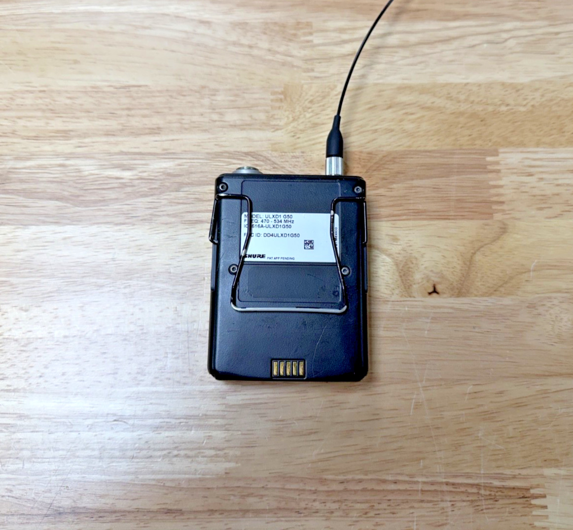 Used Shure ULXD1 Bodypack Wireless Transmitter G50