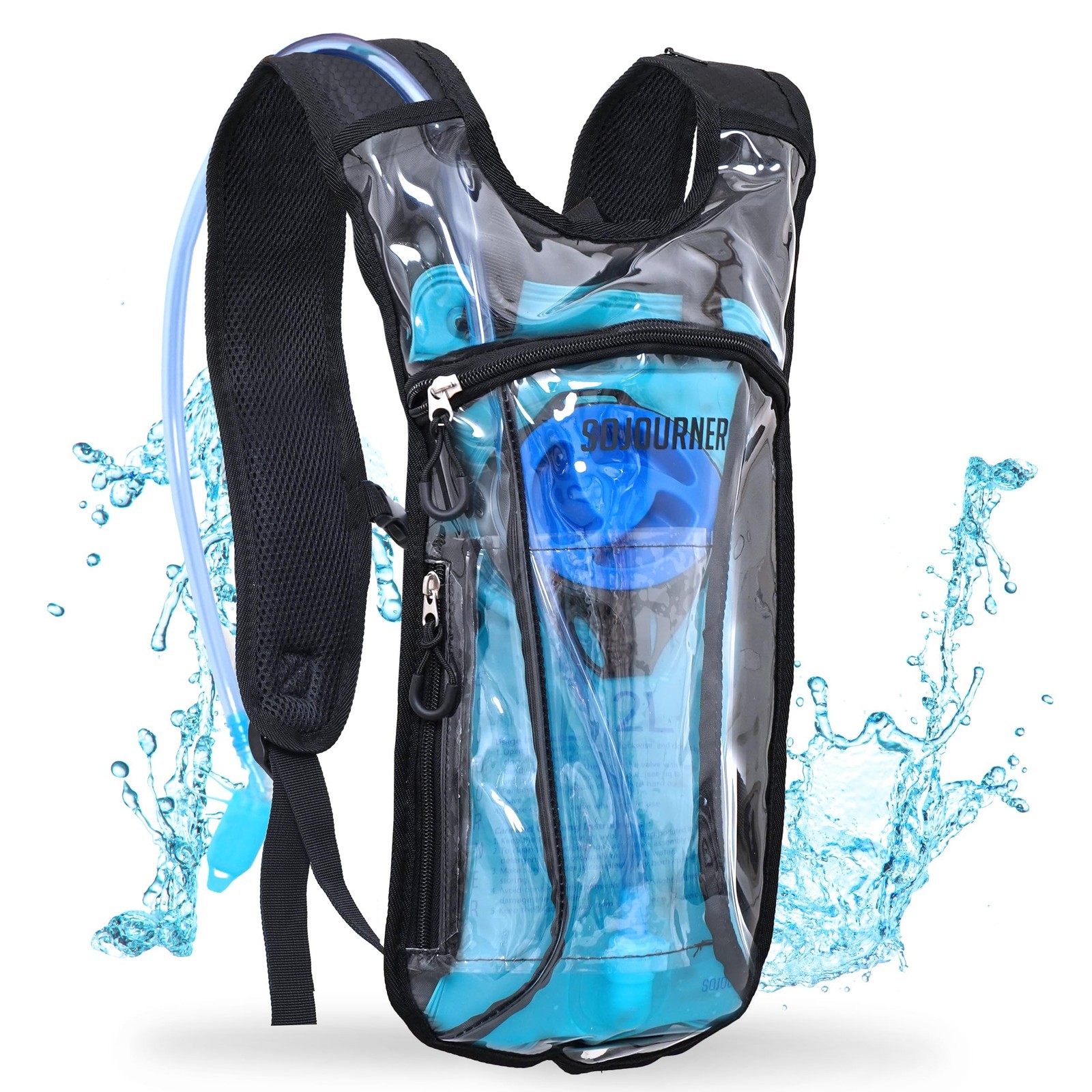 Sojourner Rave Hydration Pack - Hydration Backpack - Hydropack with 2L Bladde...