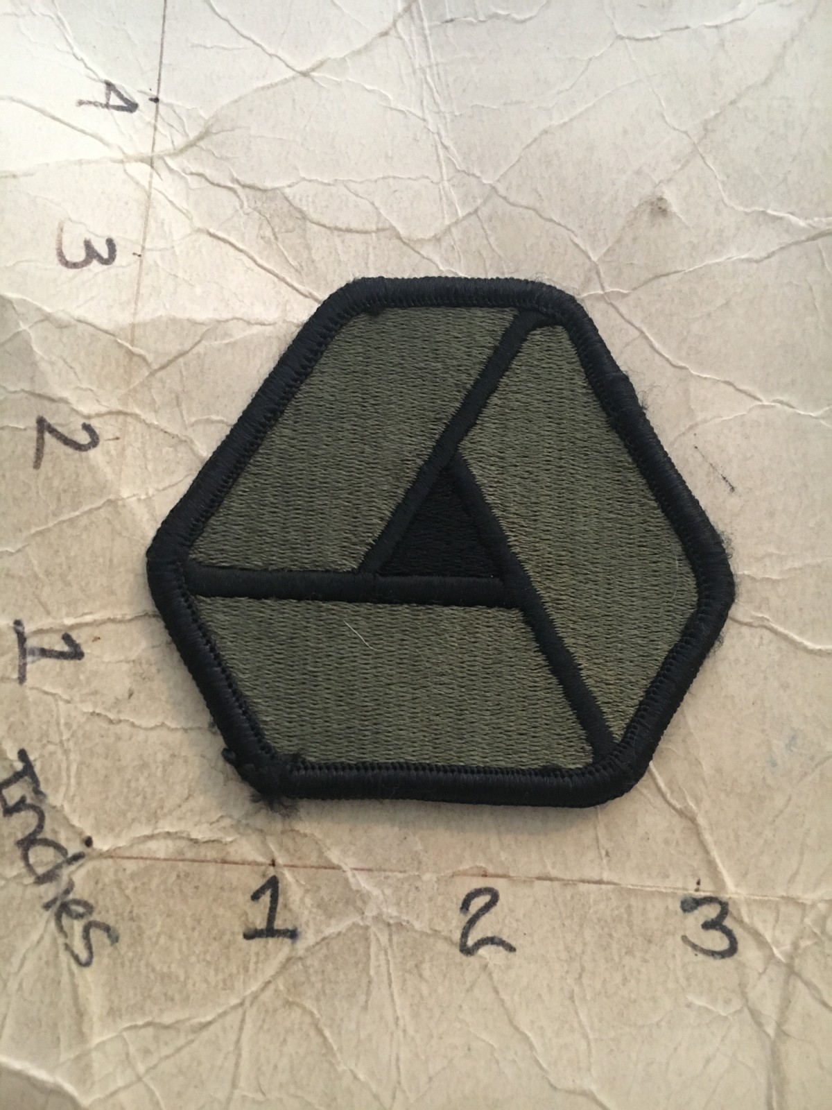US Army Community & Family Services m/e subdued patch 10/9/25