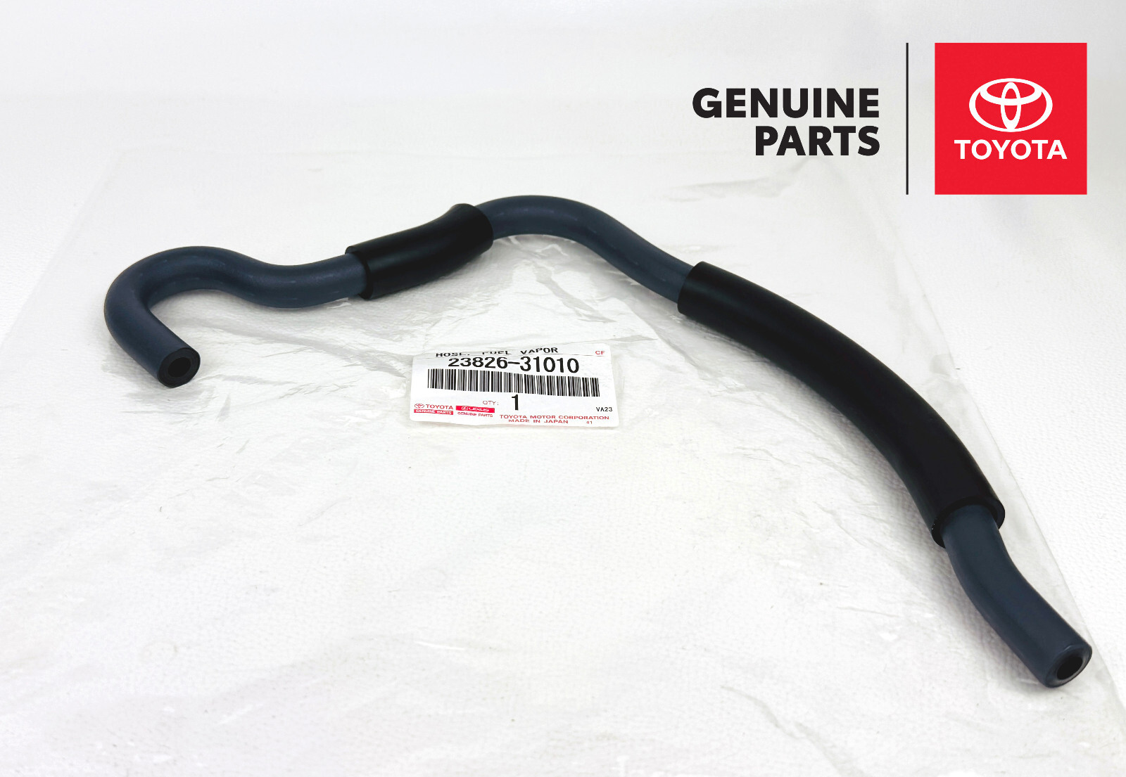 23826-31010 Genuine Toyota FJ Cruiser Land Cruiser Fuel Vapor Feed Hose New Oem