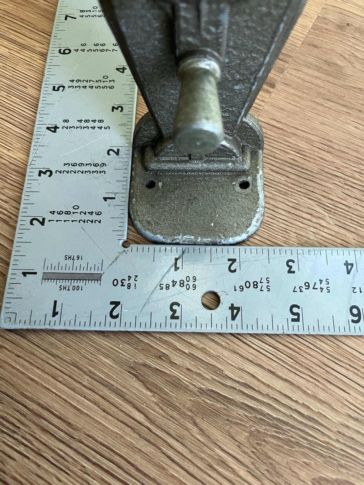 Vintage Mechanical Wizard Chicago Pencil Sharpener BASE ONLY 1900-1920 Cast-Iron