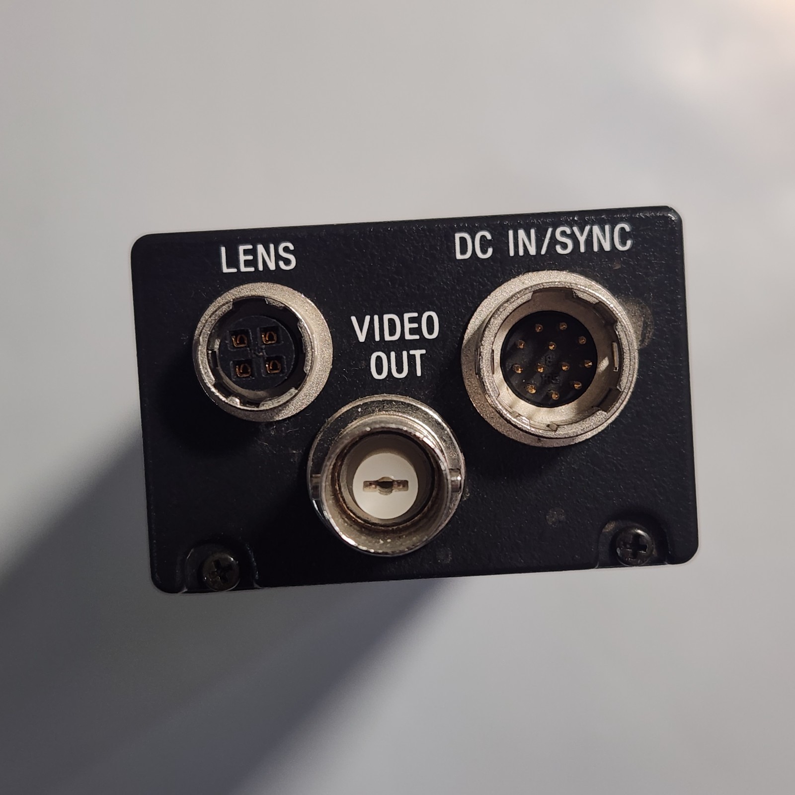 Sony XC-77 CCD Video Camera Module/Right-Angle Prism Adapter/Unitron 1:6.5 Lens