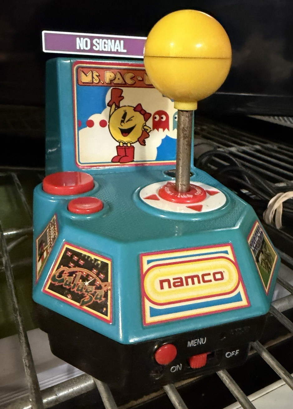 Namco Ms PAC Man Retro Game System Collectible, Non Working