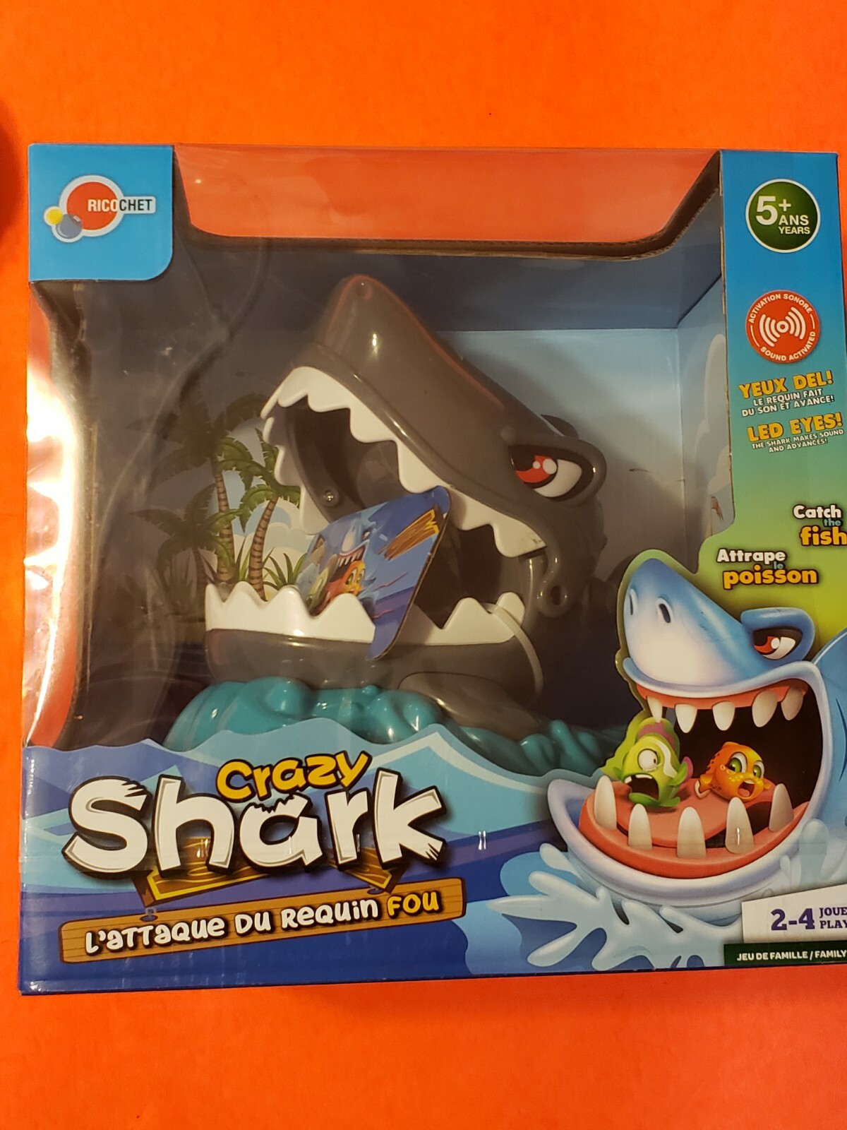 Ricochet Crazy Shark  Arch The Fish Interactive Game