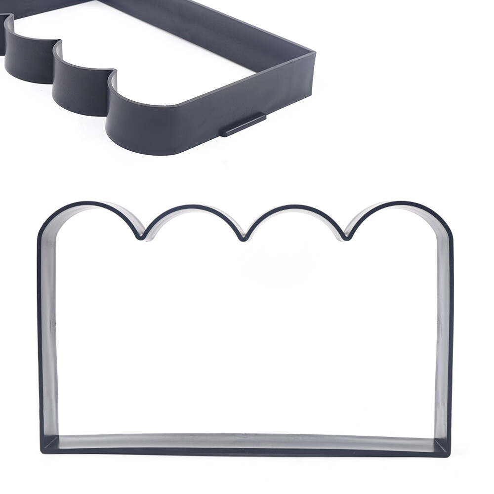 DIY Lawns Sidewalks Brick Edging Concrete Mould Garden Fence Decor Cement Mold
