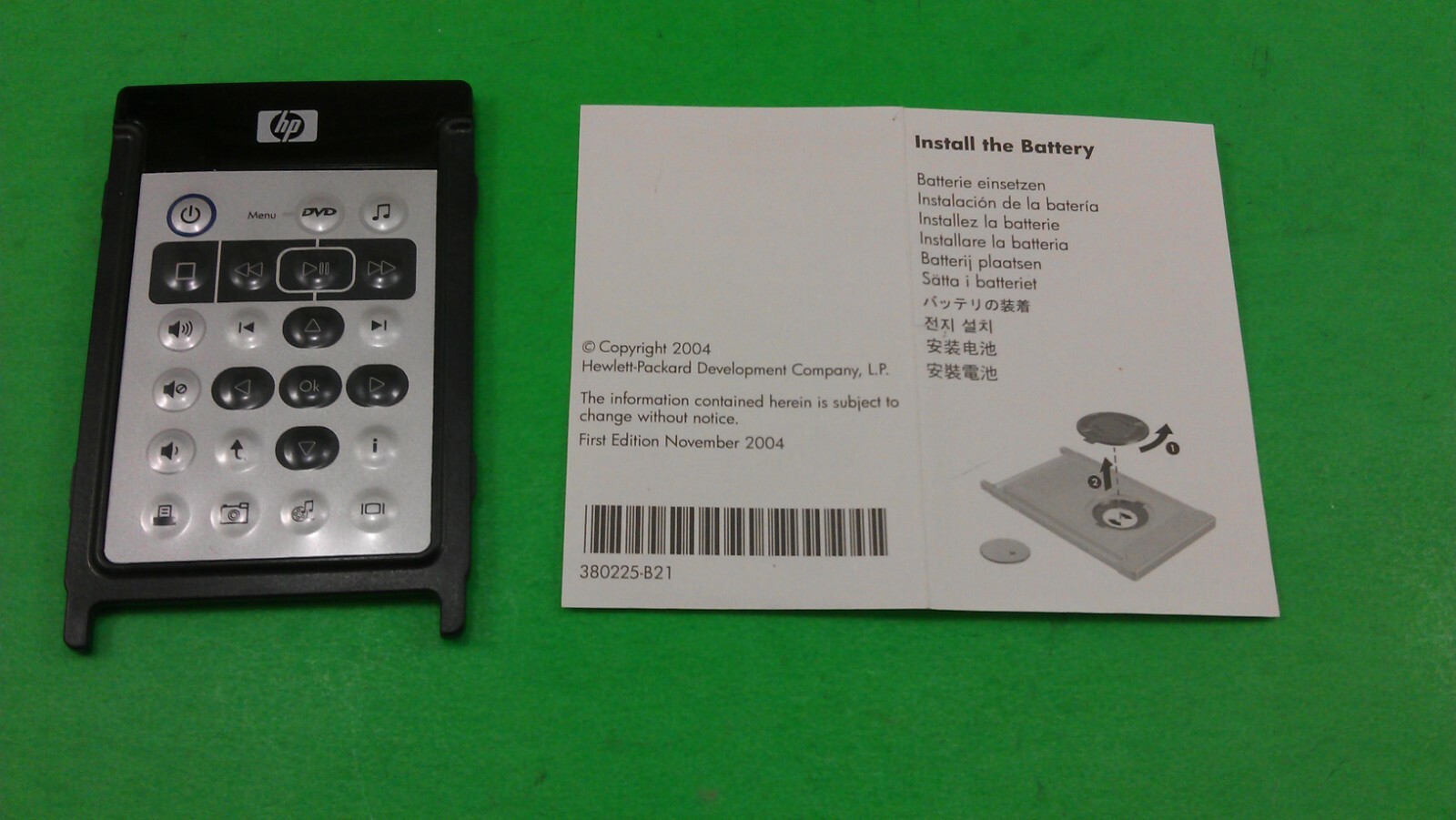 NEW GENUINE HP PAVILION LAPTOP REMOTE CONTROL RC6 HK09 REVB