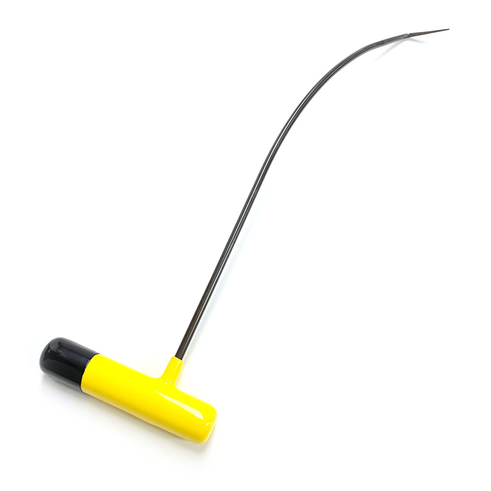 Curve Sticks Yellow 2-Piece Spring Steel PDR Tool Set with Sharp Ends
