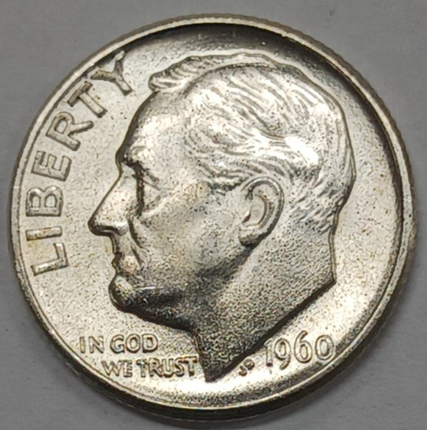 1960-D Silver Roosevelt Dime BU Uncirculated