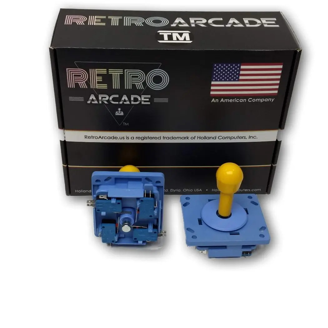 RetroArcade.us Crane Machine Replacement Joystick for most craine games, Yellow