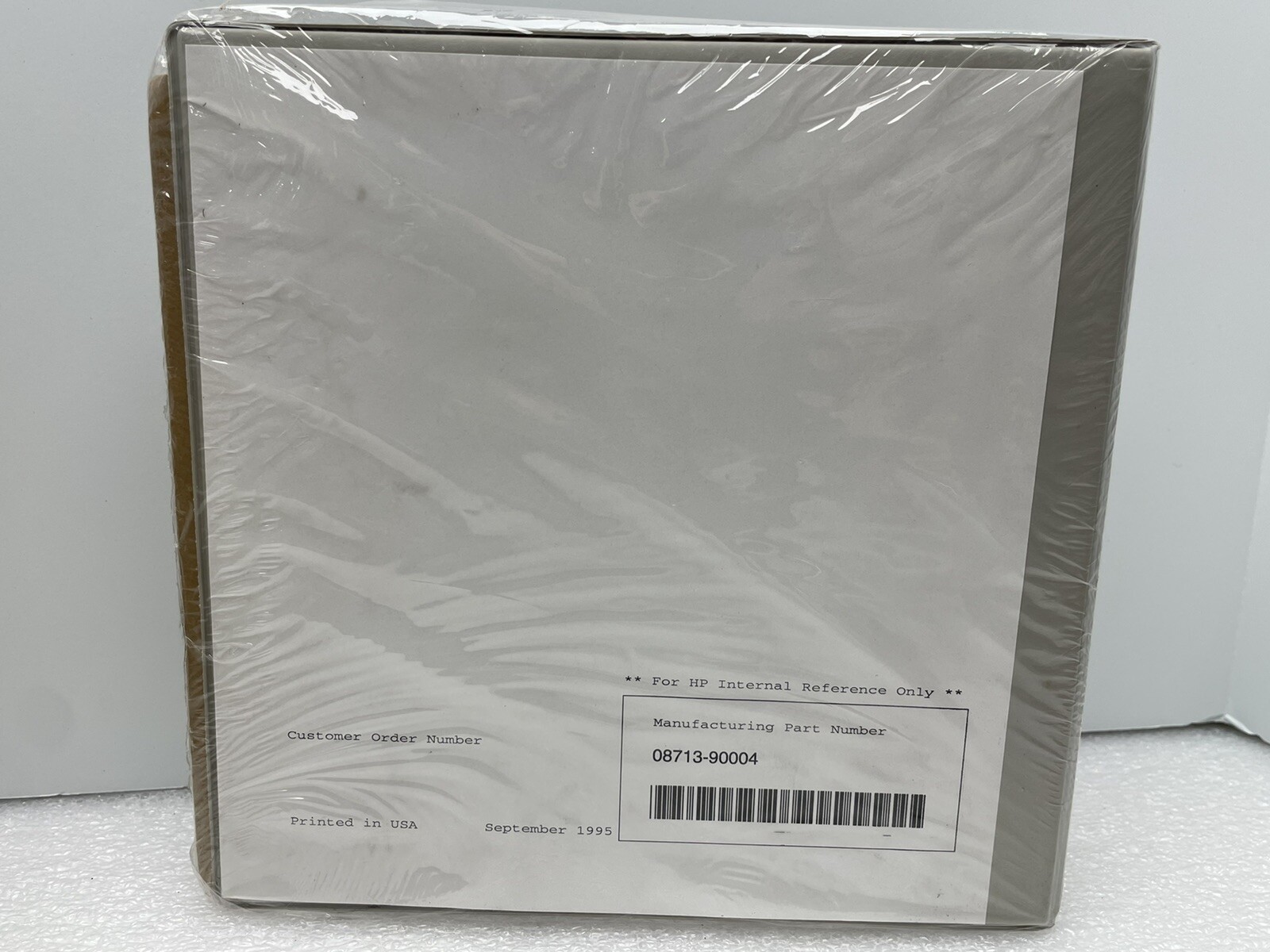 NEW SEALED - HP OEM 8711B RF NETWORK ANALYZERS PROGRAMMERS GUIDE 12B/13B/14B