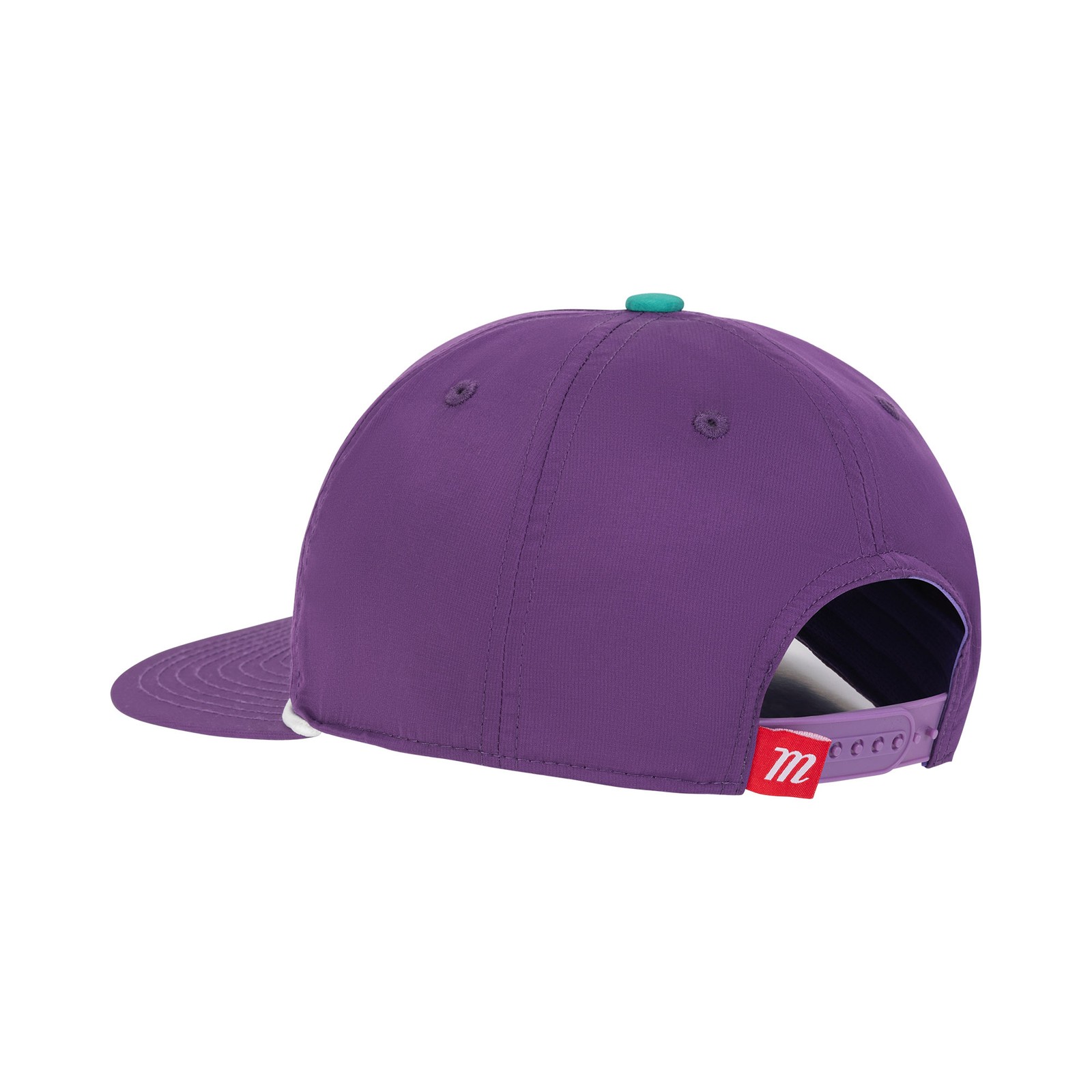 Marucci Flow Rope Adjustable Snapback Baseball Hat - Purple