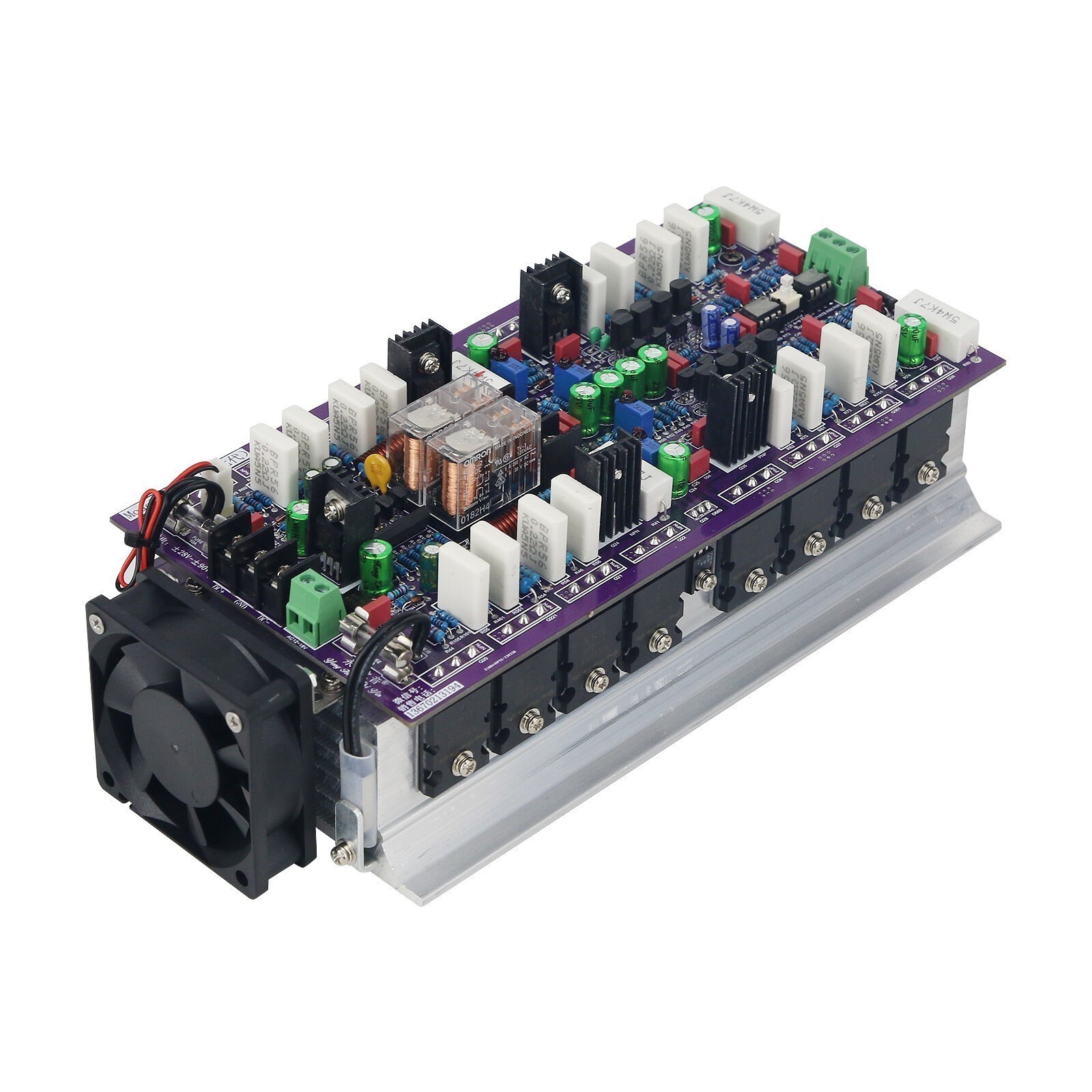 A1-468 960W+960W Hifi Power Amp Board Finished of High Power for Audio