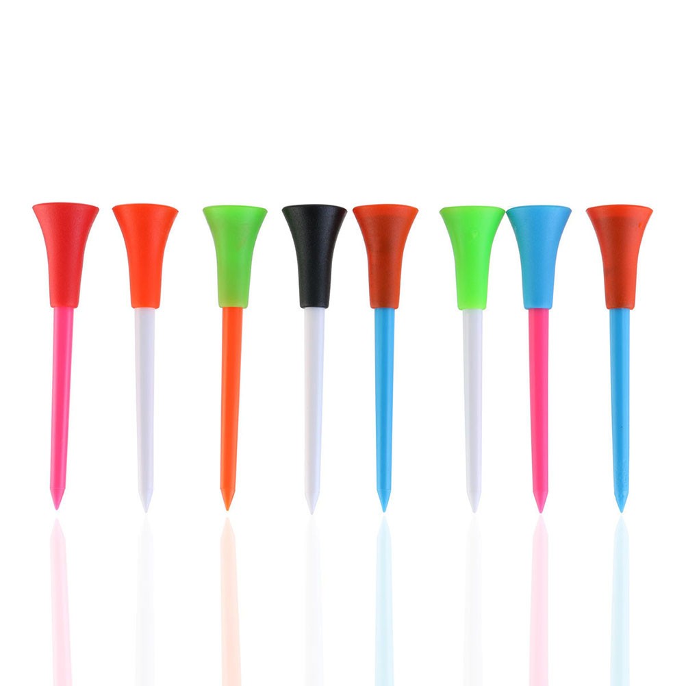 50 Pcs/Set Golf Supplies Training Tees 3 1 4 Inch Wood Unbreakable