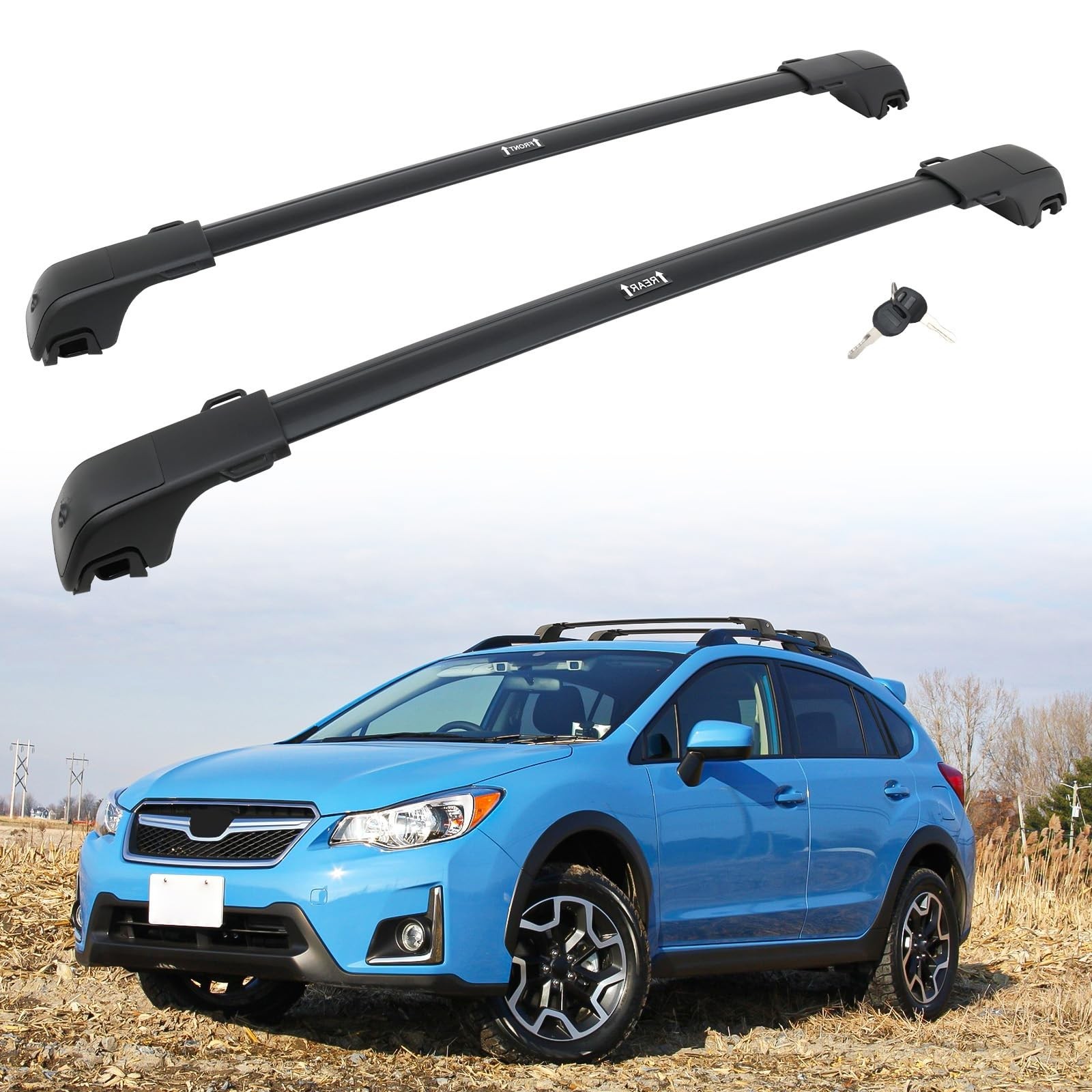 HEKA 260lbs Roof Racks Cross Bars Replacement for XV Crosstrek 2013-2017 All-...