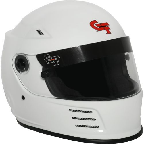 G-Force 13004XXLWH Race Driving Helmet REVO Full Gloss White 2X-Large NEW