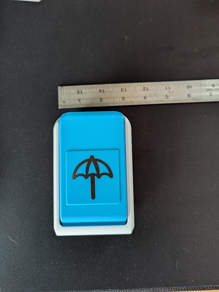 Creative Memories Holly Paper Punch - Umbrella
