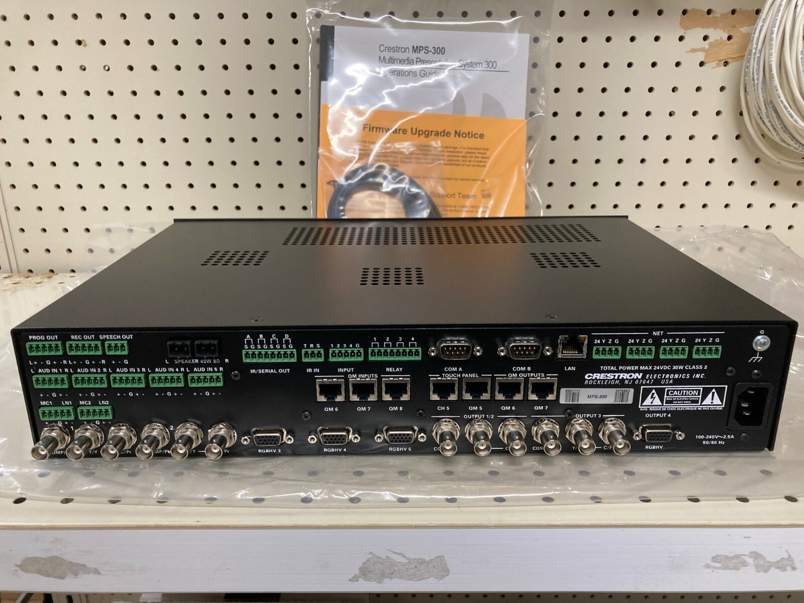Crestron MPS-300 Multimedia Presentation System 300 Rack Mount Professional